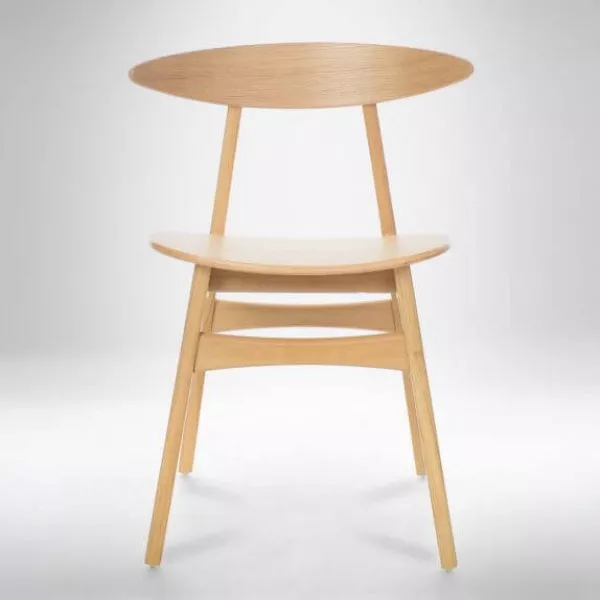 XTON NICK Natural Scandinavian Wooden indoor chair
